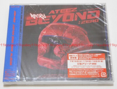 New ATEEZ BEYOND ZERO First Limited Edition CD Trading Card Japan COCP-41766