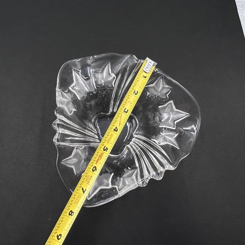 MIKASA Tender Vine Handkerchief Bowl 7 3/4" Clear Made In Germany - Picture 10 of 14