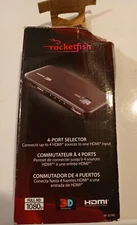Rocketfish RF-G1185 4-Port HDMI Selector 