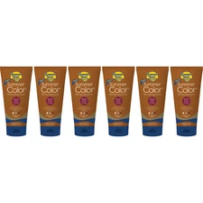 6 Pack Banana Boat Summer Color Self-Tanning Lotion, Deep Dark Color 6oz Each