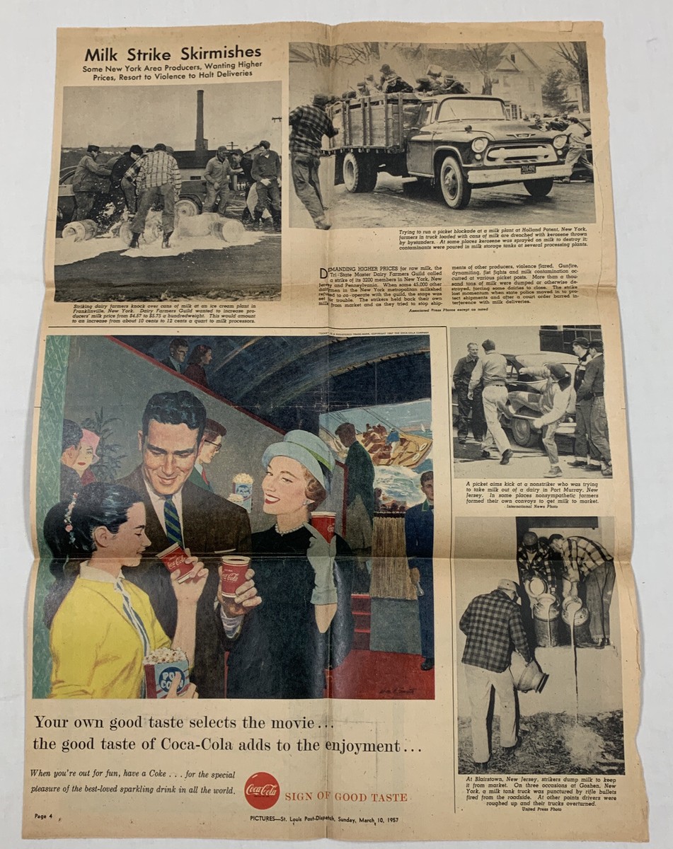 1950s〜1957s ST.LOUIS COCACOLA PAT2517191 1950s〜1957s ST.LOUIS COCACOLA PAT2517191 1957 Coca Cola Enjoy the