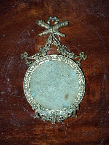 Ancien Médaillon Porte-photo / Reliquaire - Métal - Occasion, Sans Marque - Objet Souvenir Vintage