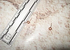 VINTAGE TEAM ASSOCIATED REEDY COPPER HEAD SPRING SET FOR BRUSHED MOTORS AE 740