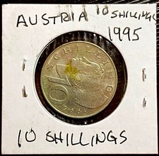 1995 Austria 10 Shilling Coin - Combined Shipping