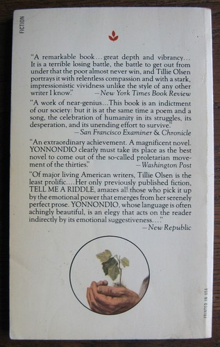 1975 "Yonnondio" "From The Thirties" by Tillie Olsen (c)1930's; The Holbrooks - Picture 2 of 2