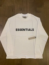 Medium White Long Sleeve T-Shirt