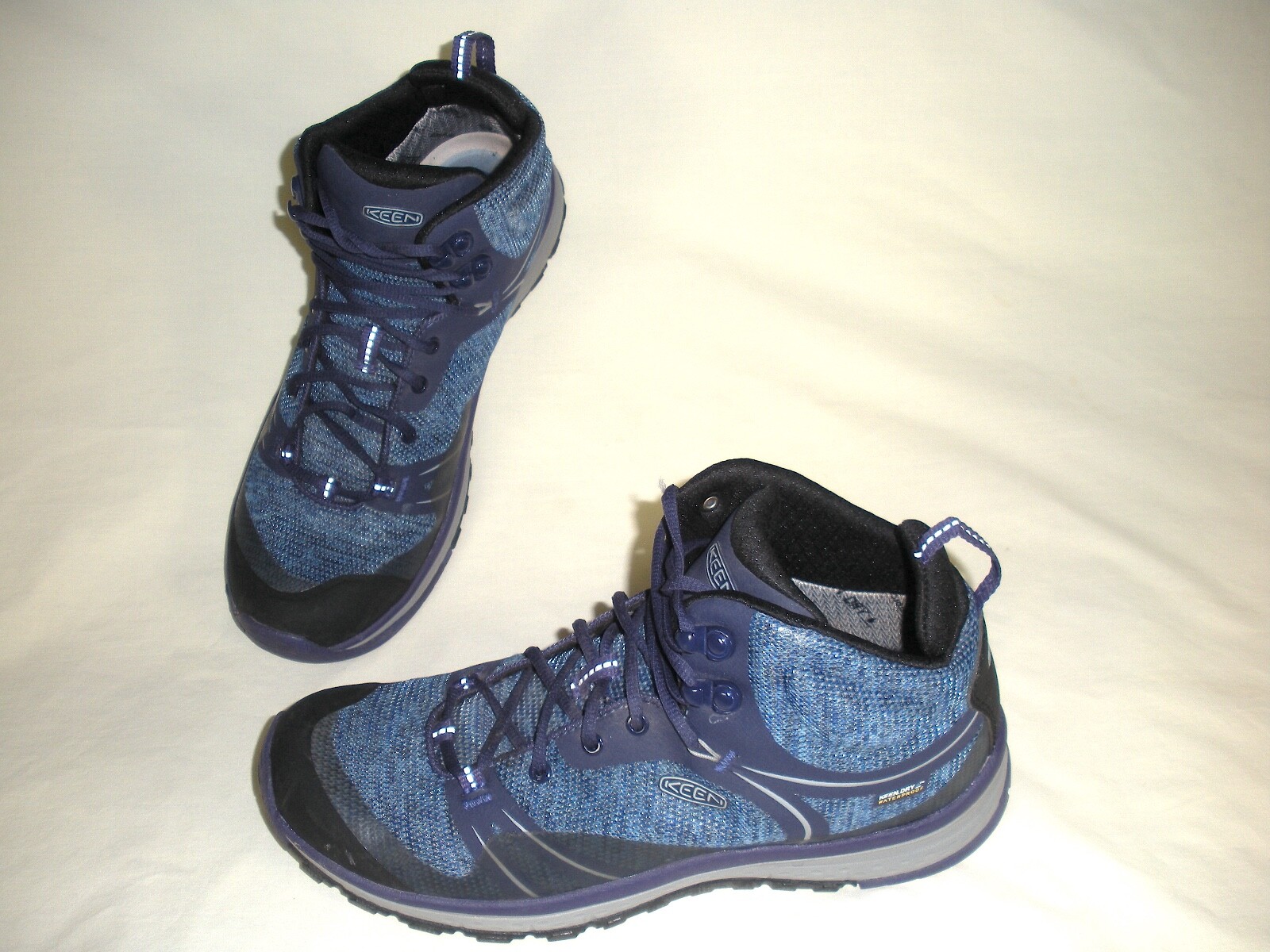 Stivali da trekking medi da donna Keen TERRADORA II blu impermeabili #1016502 taglia 8 5