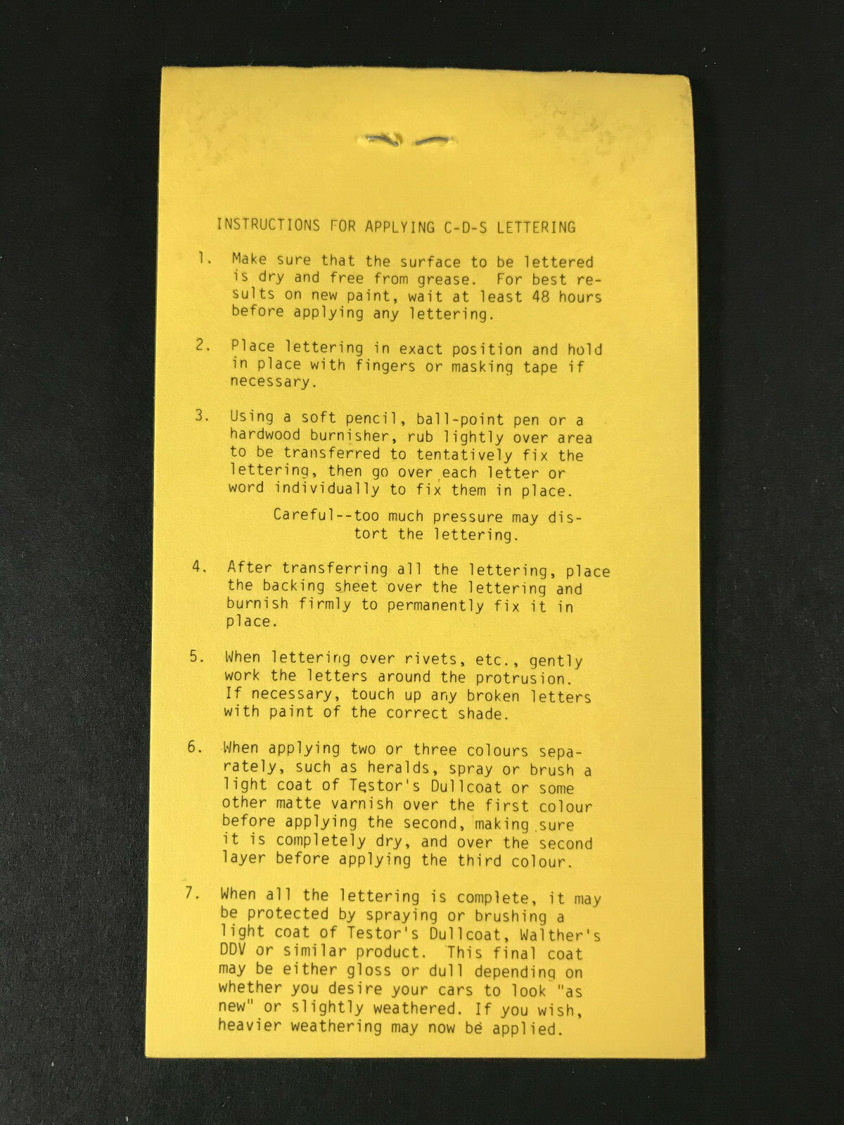CDS #425 Rutland 40' PS Boxcar Lettering Dry Transfers Set HO Scale New ...