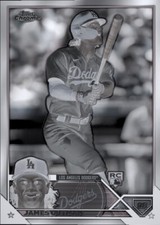 [DIGITAL] Topps Bunt - James Outman - Topps Chrome 23 S1 - Black White Base
