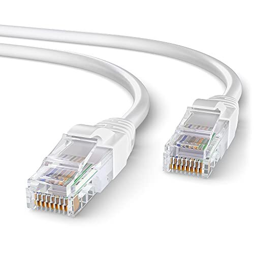 Mr. Tronic 5m Cavo Ethernet Cat 6 | Cavo LAN con Connettori RJ45 | Cavo (h9f)