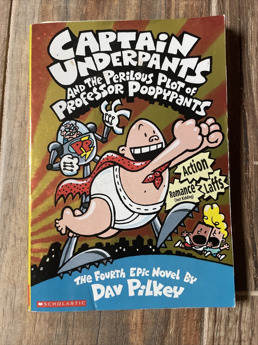 Captain Underpants By Dave Pilkey Book Collection Set Of 6
