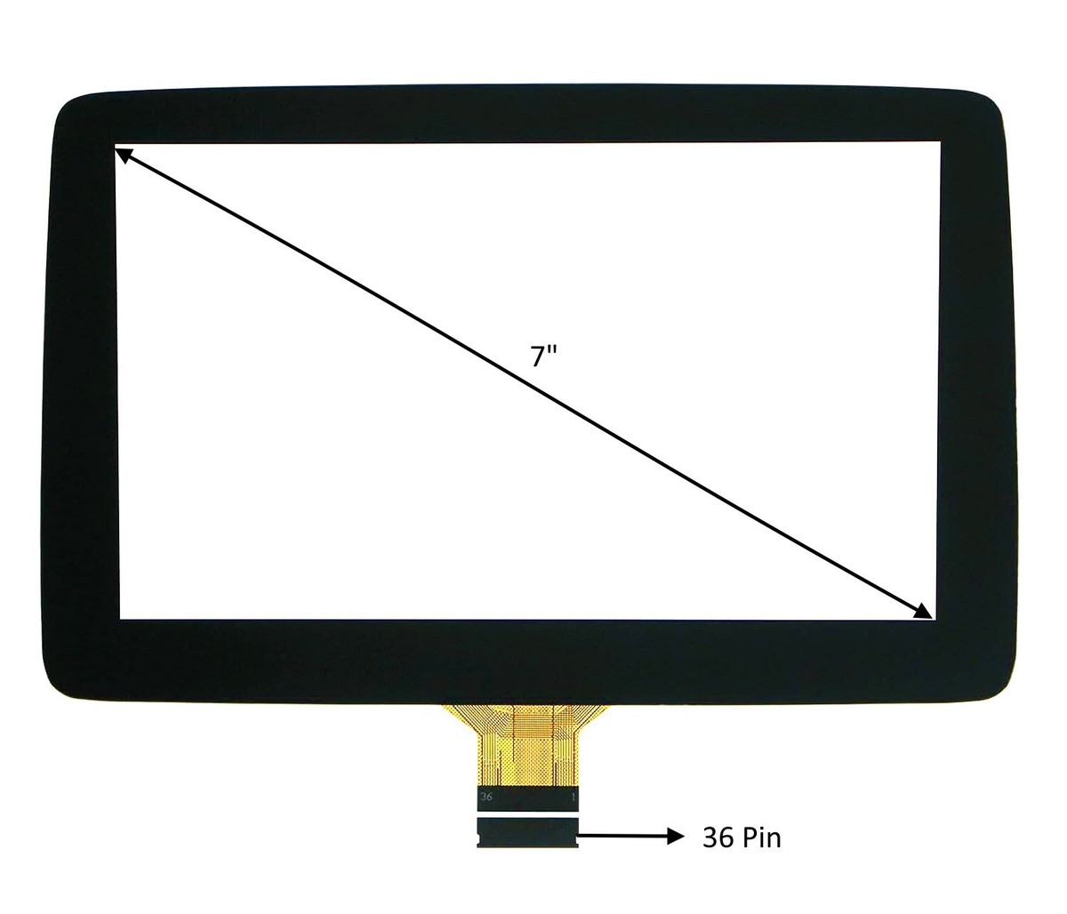 Touch Screen Glass Digitizer 7