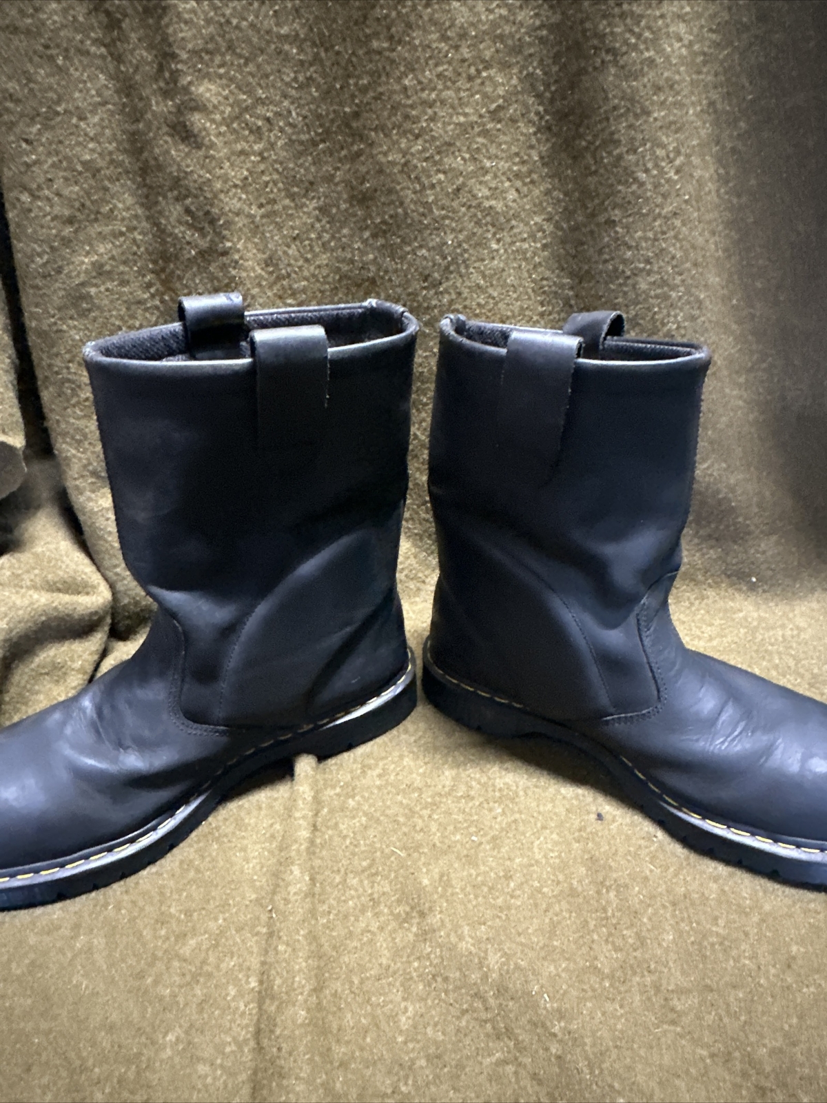 Dr. Doc Martens Engineer Industrial Steel Toe ASTM Safety Boots Men's