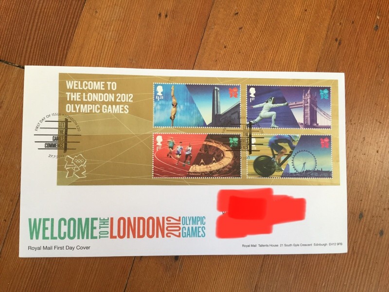 Stamps Olympic Games London 2012 First day cover Stamps - Excellent Condition UK