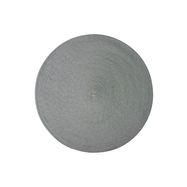 WESTMARK EDLES TISCHSET CIRCLE RUND LICHTGRAU NEU OVP