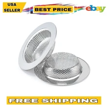2 Pcs Kitchen Sink Strainer 4.5" Double Layer Design, Free Shipping, US Seller