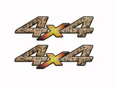 4x4 Tall Grass Duck Camo Decals Truck Duck Hunting Camouflage Graphics Km011nor