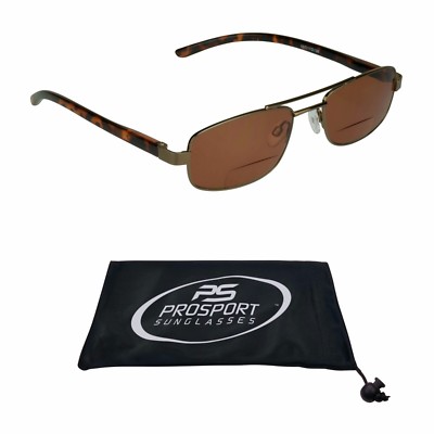 AVIATOR HD BIFOCAL Reading Sunglass Men Women Blue Light Blocker Smoke Brown
