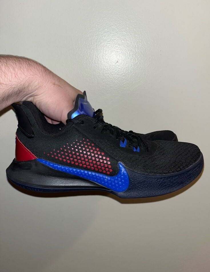 Size 7.5 - Nike Mamba Fury Black Racer Blue