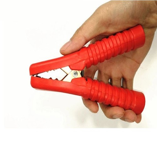 2Pcs Red+Black Car Alligator Clips Battery Clamps Crocodile Clip 50/200A - Picture 6 of 10