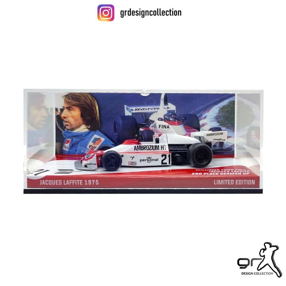 Jacques Laffite - Williams Ford FW04 - F1 1975 German GP / Altaya - IXO / 1:43 - Immagine 2 di 4