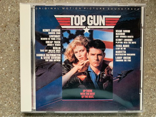 Top Gun Soundtrack - Japanese Import - NM/VG - Foto 1 di 3