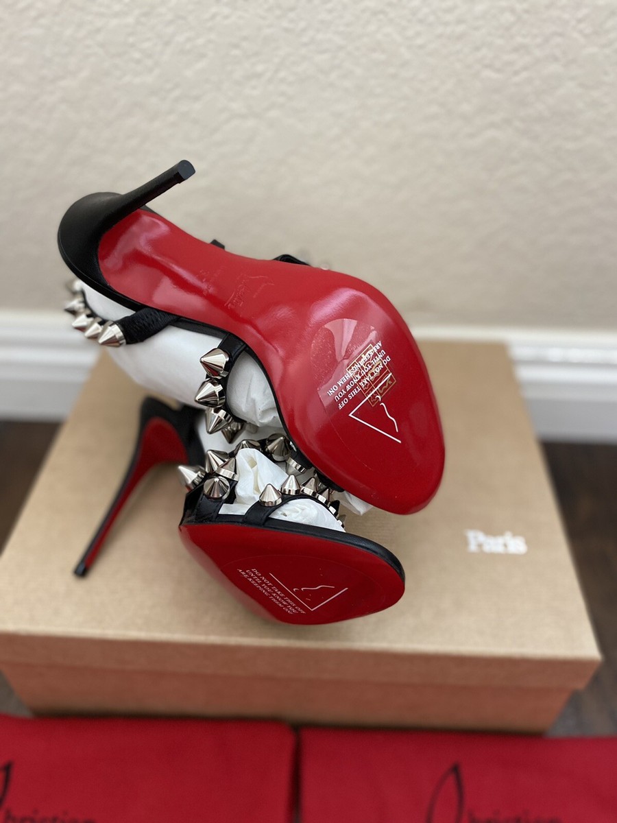 DS CHRISTIAN LOUBOUTIN SPIKITA STRAP 100 size 37 (6.5 US DS CHRISTIAN LOUBOUTIN SPIKITA STRAP 100 size 37 (6.5 US