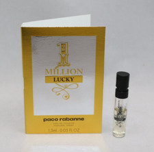 Paco Rabanne 1 Million Lucky Spray EDT Men Carded Sample Spray 1.5ml / 0.05 oz