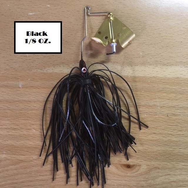 Lure Authority Gold Prop BuzzBait with Oxbow Bend Set - Image 3