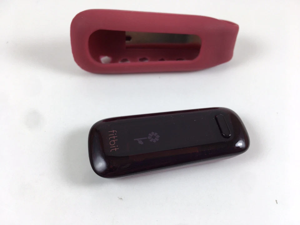 Authentic Fitbit One Burgundy Tracker with New Battery and 6.60 update! - Image 2 of 4