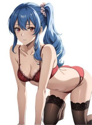 Claire Rieveldt Trails Cold Steel Waifu Weatherproof Anime Sticker 6'' Car Decal