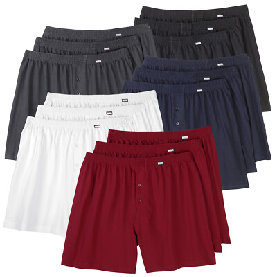 XXL Boxershorts 3er Pack Adamo Fashion Übergrößen 8 9 10 12 14 16 18 20 NEU