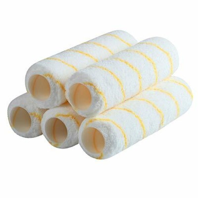 Bates- Paint Roller Covers, 9'' Roller Covers, Pack of 5 Covers for Paint Rollers