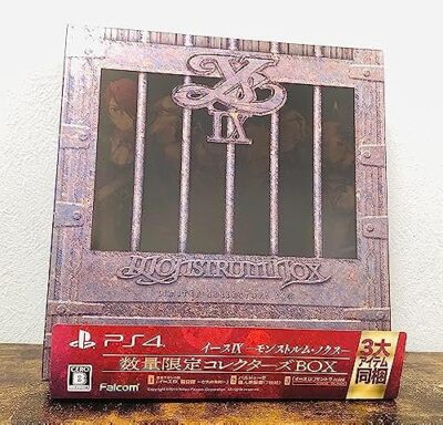 Ys IX 9 Monstrum Nox Limited Edition Collectors Box 2019 Sony PlayStation PS4
