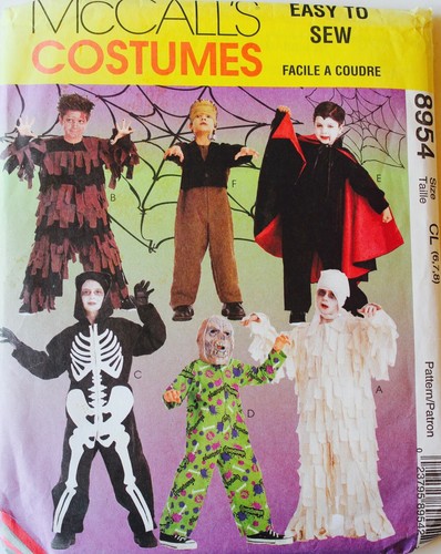 U PICK! HALLOWEEN COSTUME SEW PATTERN Boys Girls Child - Picture 30 of 137