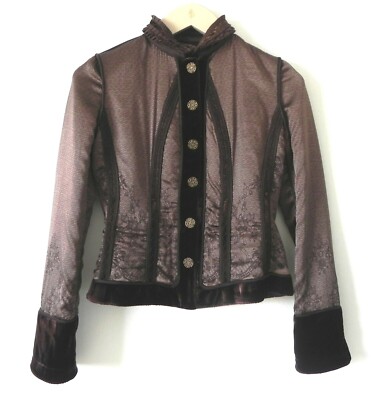 Veste Softshell Elie Tahari - Couleur Saule/Marron/Nude - Taille 16 - Neuf Avec Étiquettes