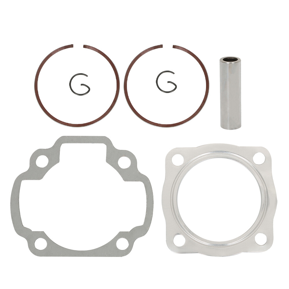 Cylinder Head Piston Kit Pin Clips Gaskets for Polaris 90 Sportsman