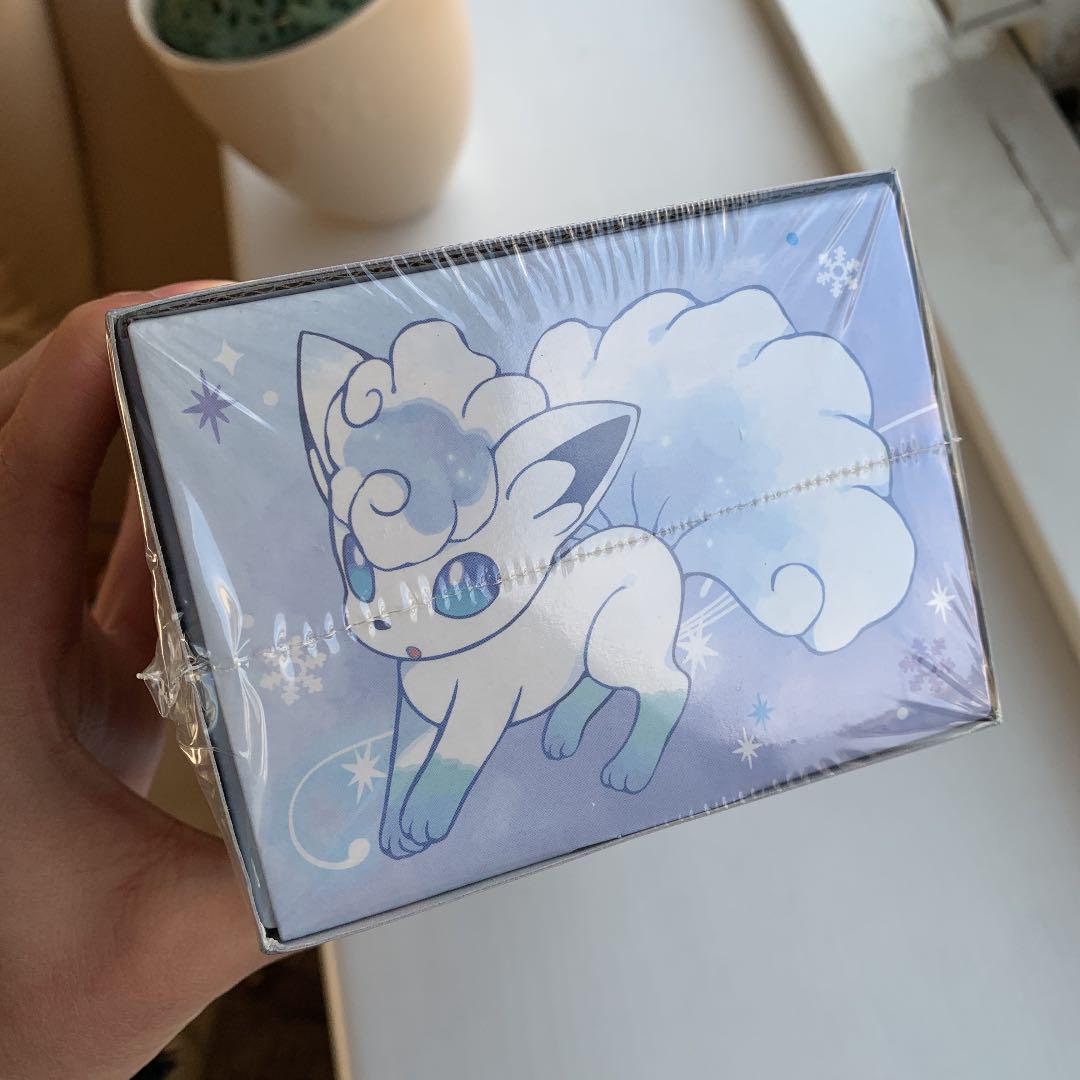 Pokemon Center Card Game Arora Rokon Vulpix Special BOX Rokon's