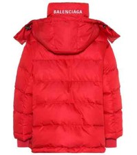 Balenciaga Red Puffer Jacket Size Uk 10 Fr 38 Us 6 Rrp £1935