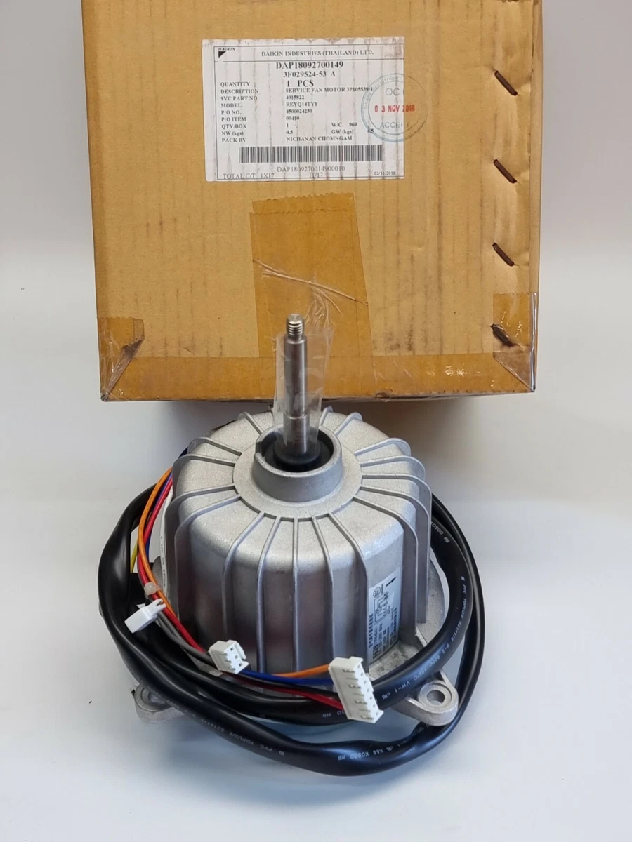 Genuine Daikin 4015822 Aircon Outdoor Fan Motor - 3F029524-53 5539 