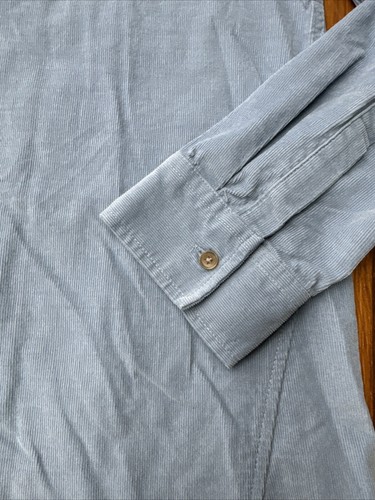 Croft & Barrow Blue Pull Over Corduroy Tunic Shirt Size M - Picture 2 of 12