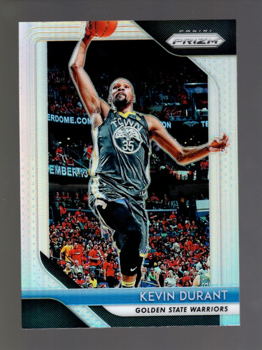 2018-19 PRIZM SILVER #252 KEVIN DURANT GOLDEN STATE WARRIORS