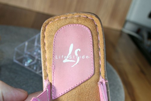 Life Stride Womens Shoes Slides Sandals Leather Slip On Sz 8.5-9.5 - Picture 9 of 11