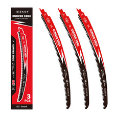 15" Japanese Teeth Reciprocating Saw Blades,Arc Cutting Edge 6TPI Wood Pruning S