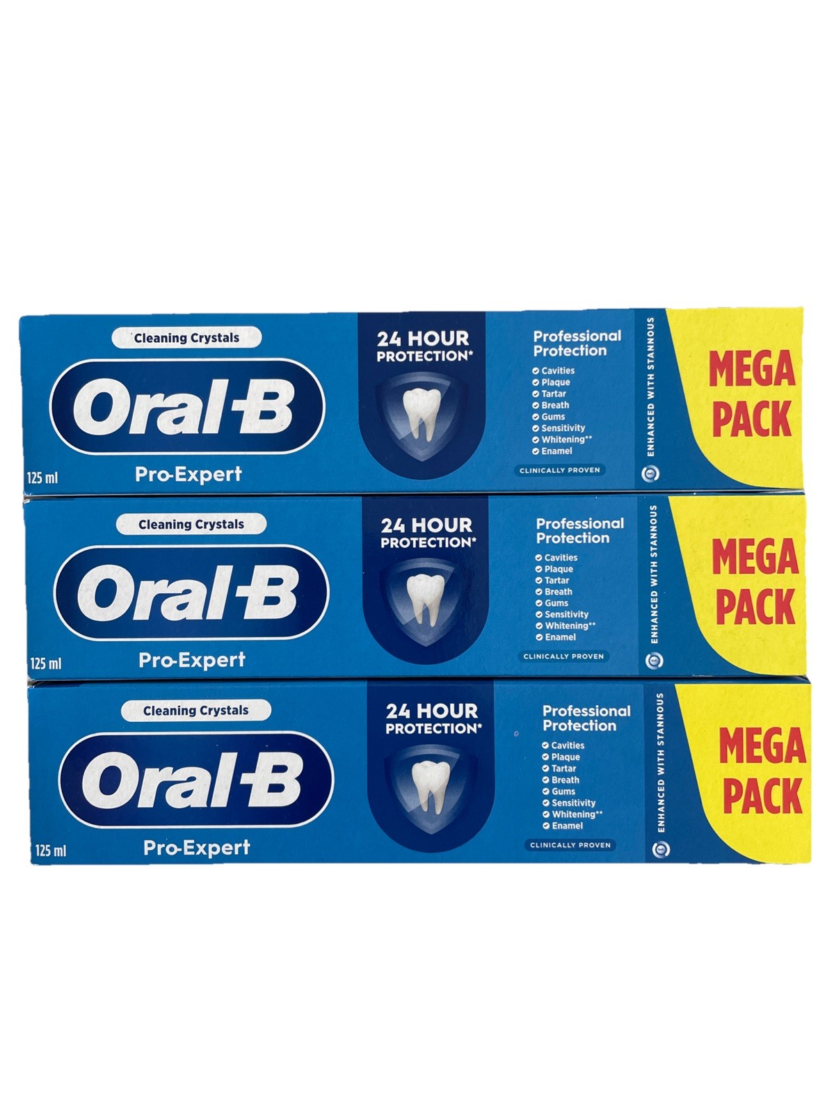 Oral-B Pro-Expert Professional Protection Toothpaste 125ml Mint Plaque Enamel - Image 5