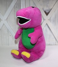 Barney Fisher Price 2017 Speak N Sing Large 20" Talking Singing Plush Toy