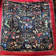 Gorgeous Vintage Birds Scarf 35x35  