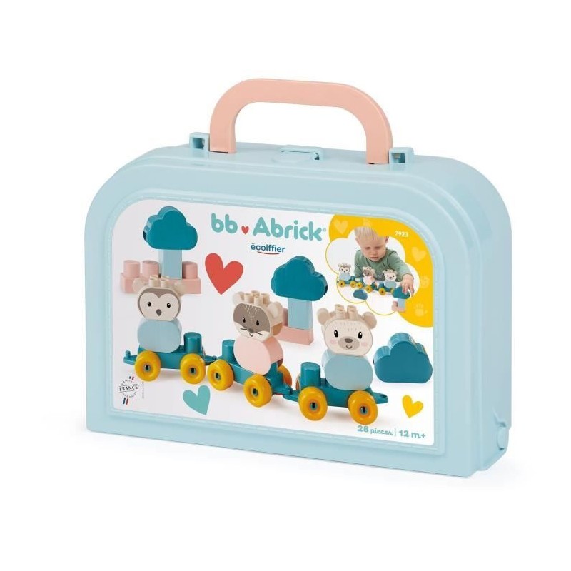 ECOIFFIER 7923 Coffret Abrick valisette de blocs de construction nomade