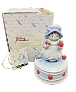 ビンテージ Kitty Cucumber キャット メリーゴーランド オルゴール Kitty Cucumber Music Box | eBay