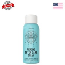 Piercing Aftercare Spray 4oz Saline Spray for Piercings Ear Piercing Clea...